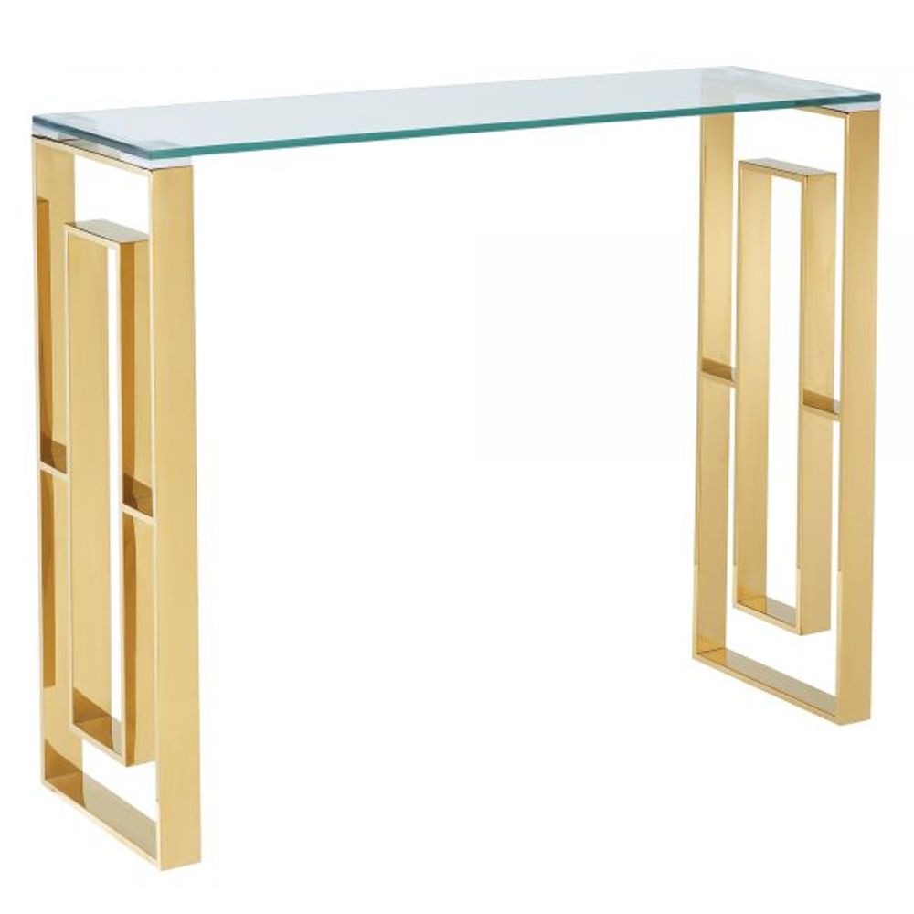 Eros Console/Desk in Gold