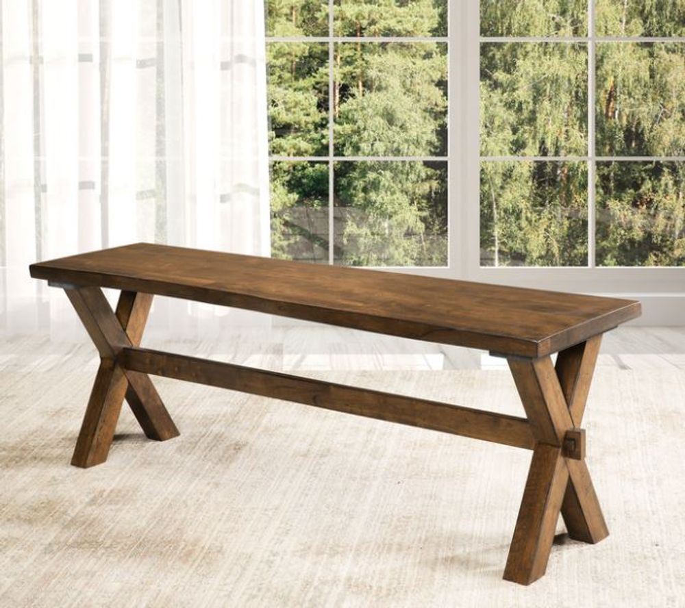 Sansa Live Edge Dining Bench