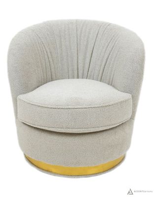 Ted Swivel Chair - Sand