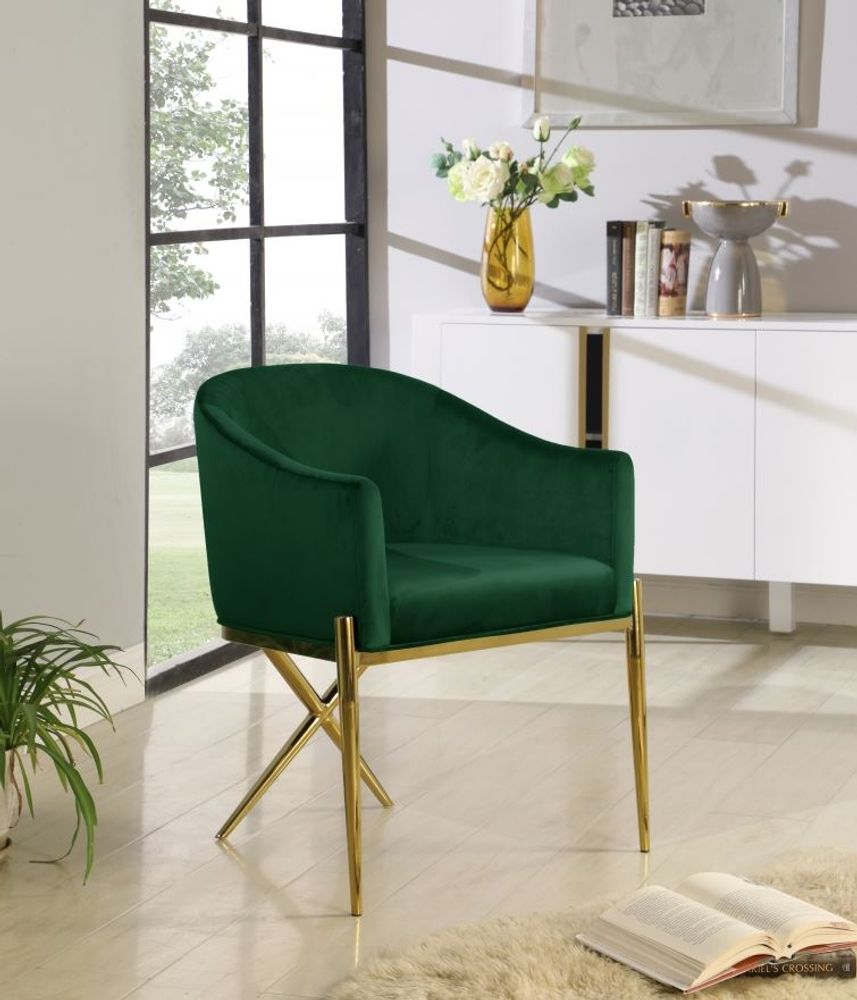 Ainsley Velvet Dining Chair