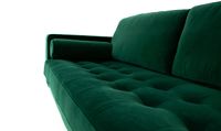 Robbie Velvet Sofa-Emerald Green