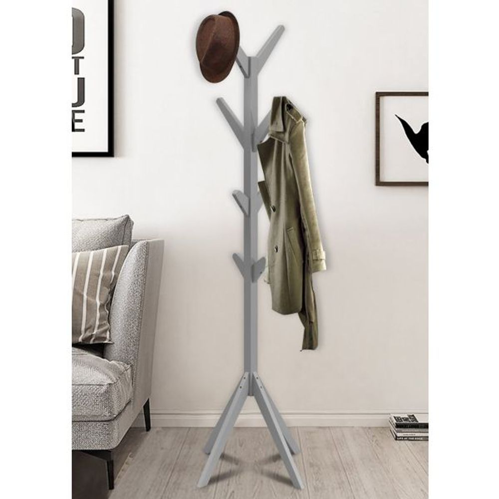 Zayn Coat Rack in Grey