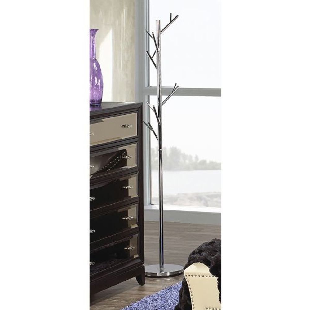 Orin Coat Rack in Chrome