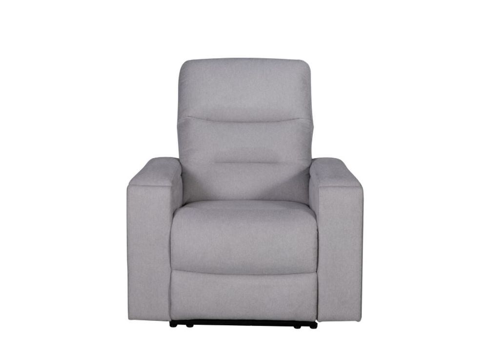 Roche Power Recliner Chair - Light Grey