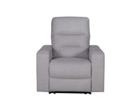 Roche Power Recliner Chair - Light Grey