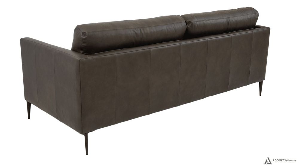 Vista Leather Sofa - Montana Charcoal