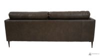 Vista Leather Sofa - Montana Charcoal