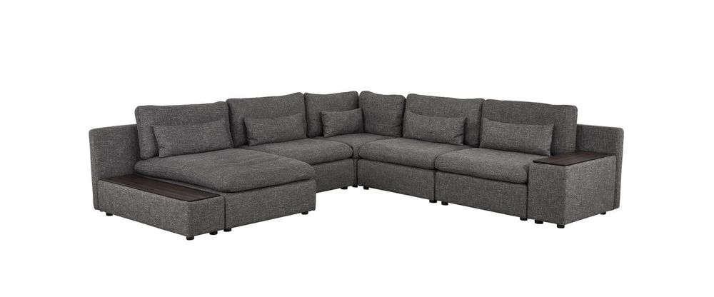 Morgan Sectional (Large) - Knit Beige