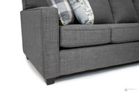 Rino Sectional - Restore Charcoal - Made In Canada