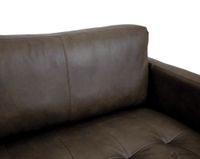 Vista Leather Chair - Montana Charcoal