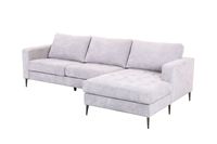 Viktor Sectional Right Chaise - Cream