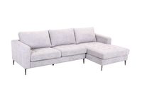 Viktor Sectional Right Chaise - Cream