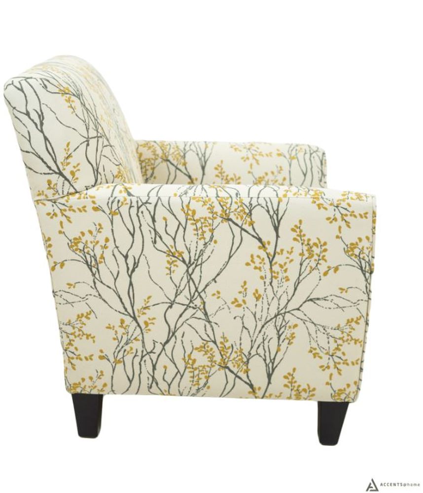 Andrea Fabric Chair - Forsythia Yellow