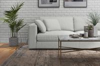 Joelle Sectional - Right Chaise - Axel Grey