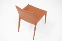 Tango Dining Chair-Orange/Brown Set of 2