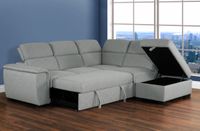 Everest Sleeper Sectional w/Storage-Right Chaise