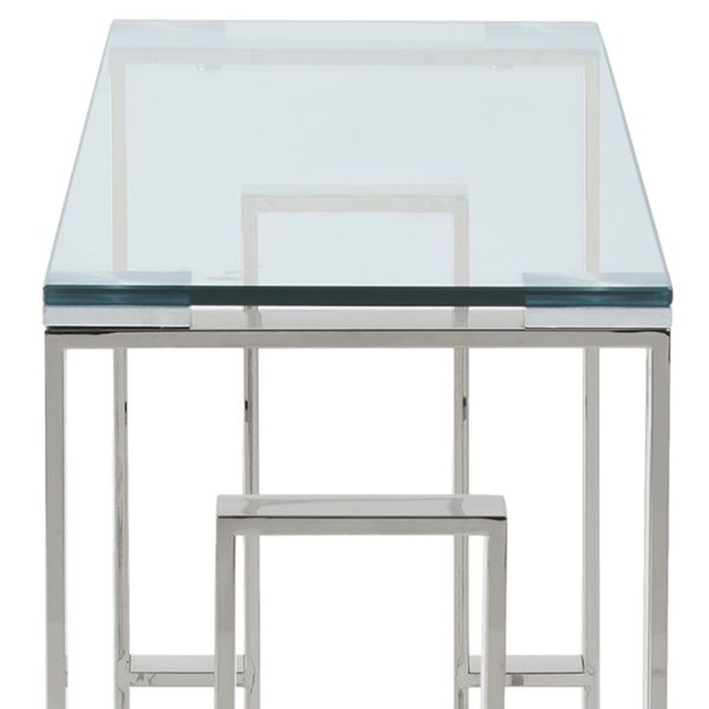 Eros Desk in Silver