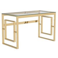 Eros Desk in Gold