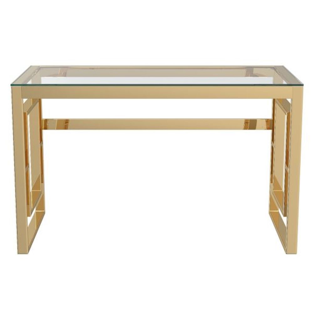 Eros Desk in Gold