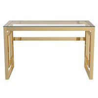 Eros Desk in Gold