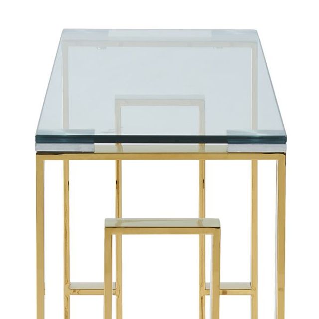 Eros Desk in Gold