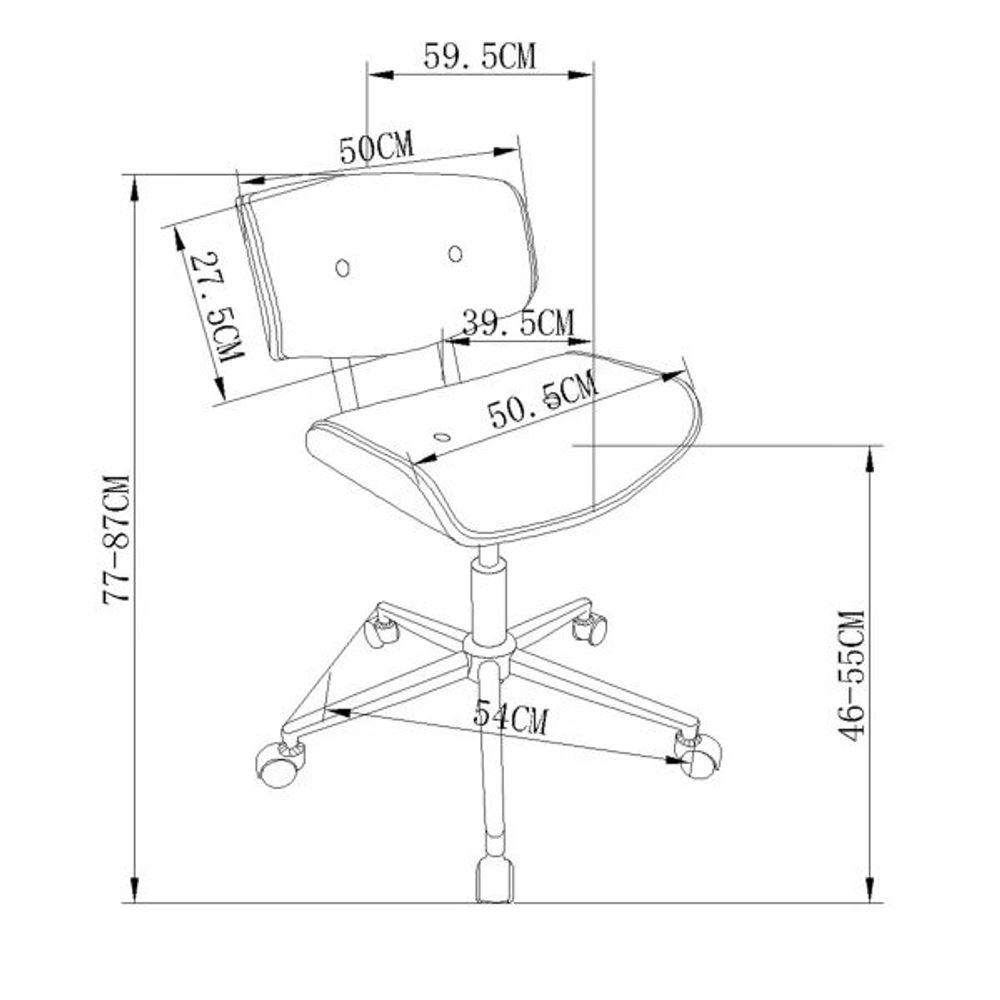 Loki Office Chair in Black