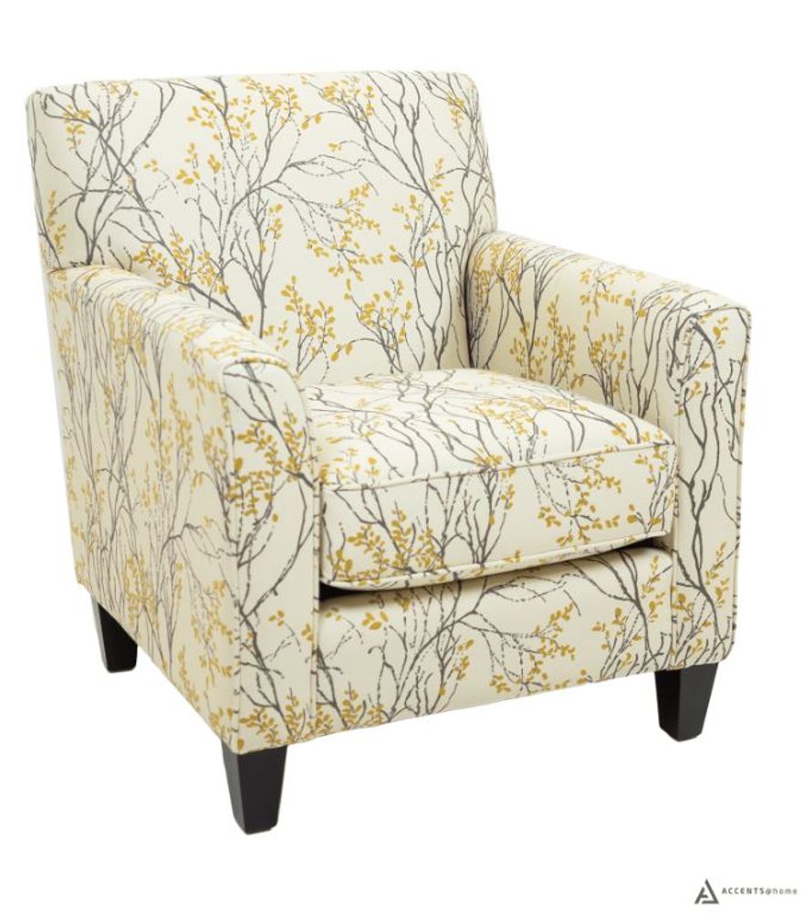 Andrea Fabric Chair - Forsythia Yellow