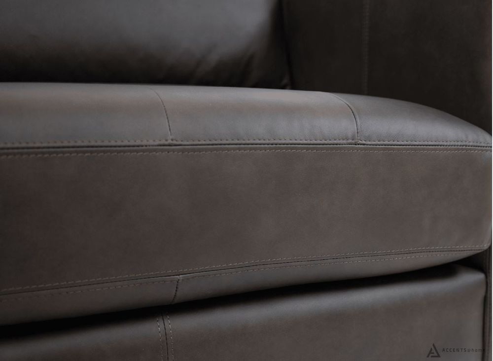 Vista Leather Chair - Montana Charcoal