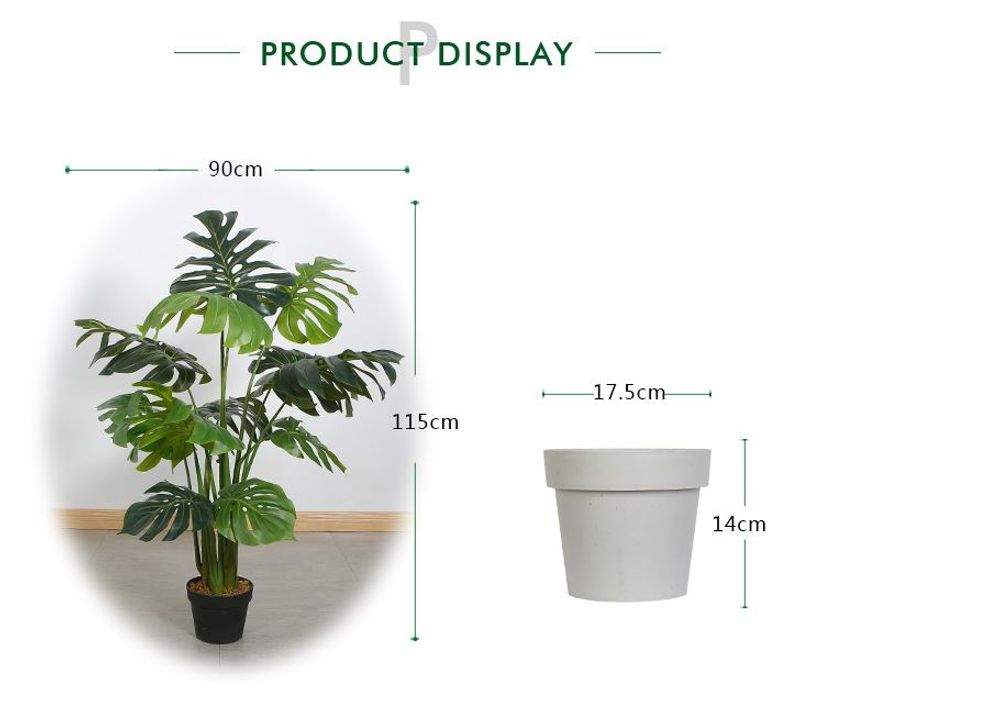 Monstera Faux Plant 115cm/ 45.3"