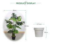 Monstera Faux Plant 115cm/ 45.3"