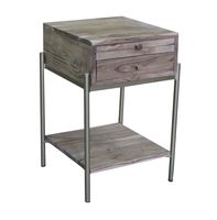 Simon 1 Drawer With Shelf Side Table