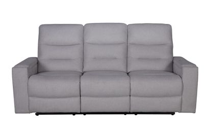 Roche Power Recliner Sofa- Light Grey