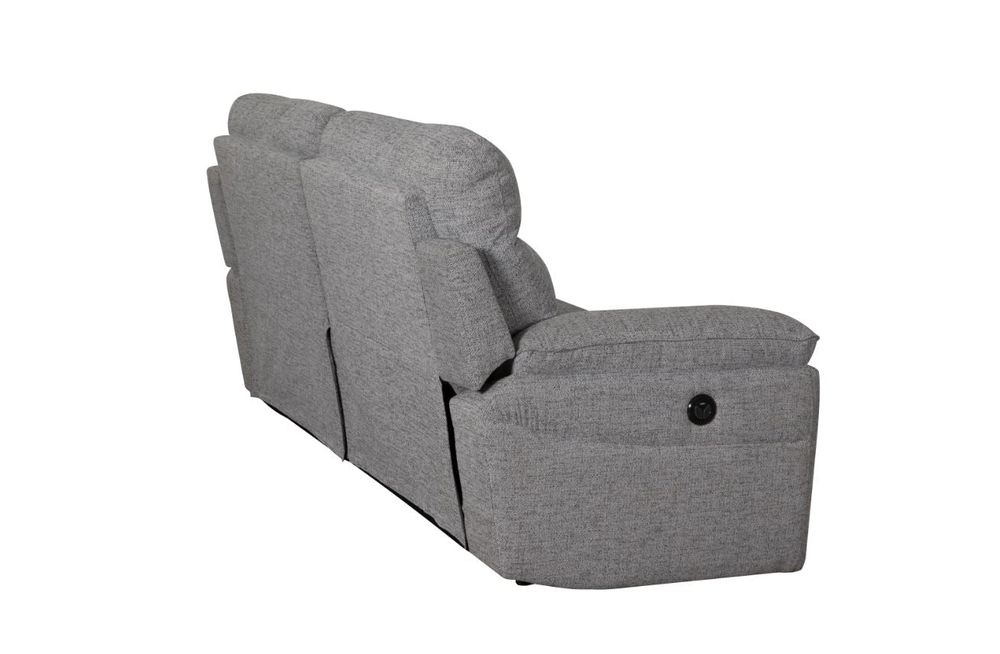 Stacey Fabric Power Recliner Loveseat