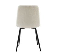 Lucas Fabric Dining Chair - Pearl Boucl'e