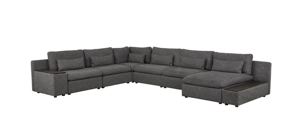 Morgan Sectional (Large) - Knit Beige