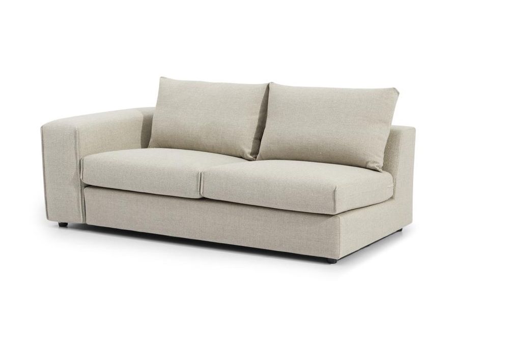 Gino Fabric Left Arm Sofa