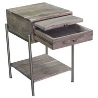 Simon 1 Drawer With Shelf Side Table