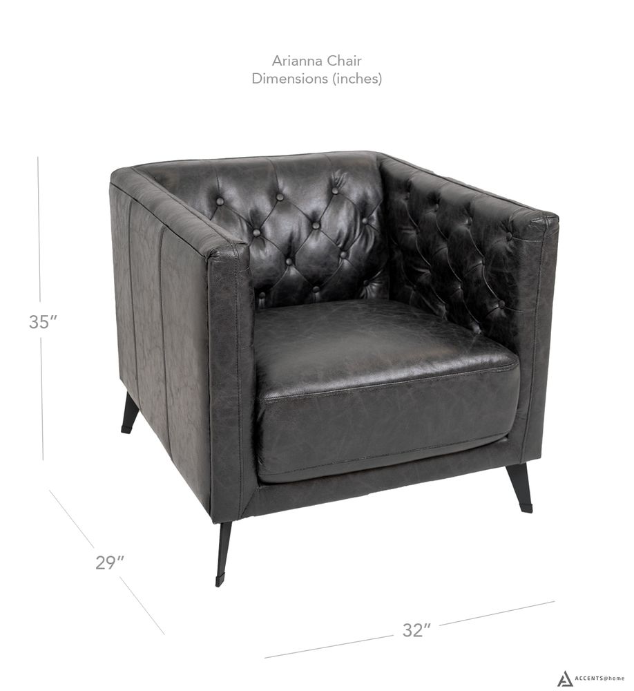 Arianna Faux Leather Chair