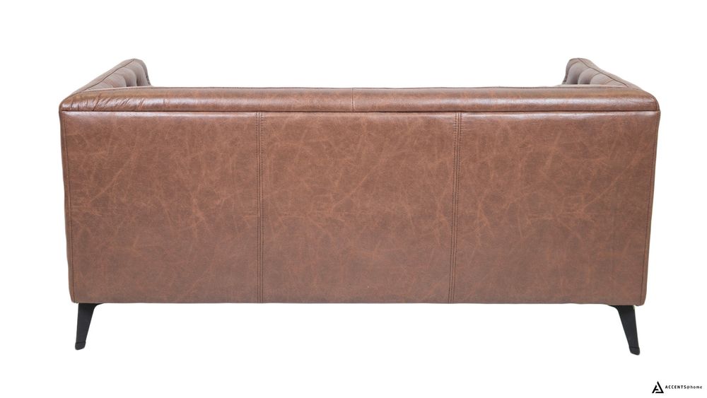 Arianna Faux Leather Loveseat