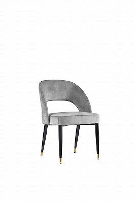 Lorena Mid Century Velvet Dining Chair