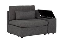 Morgan Modular Sectional Reversible Arm Chair with Console