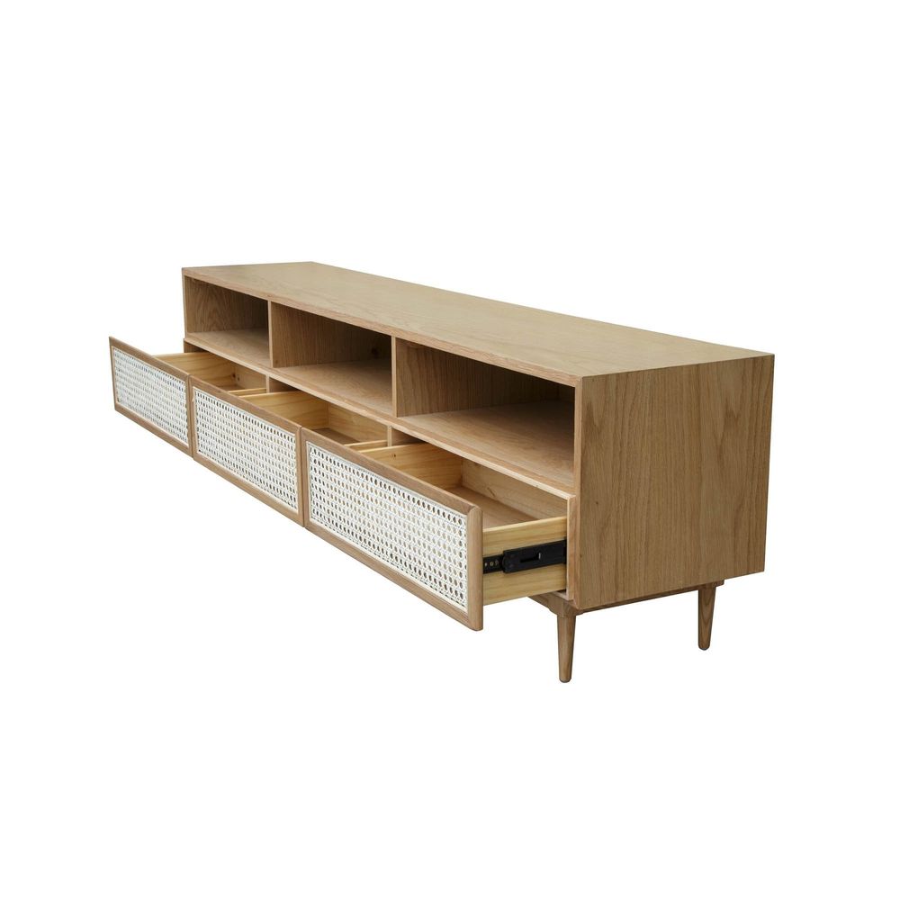 Cane Media Unit - Natural