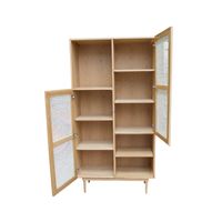 Cane Bookcase - Natural