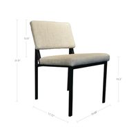 Condo Side Chair - Tweed Beige