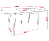 Alfredo Dining Table w/ Extension