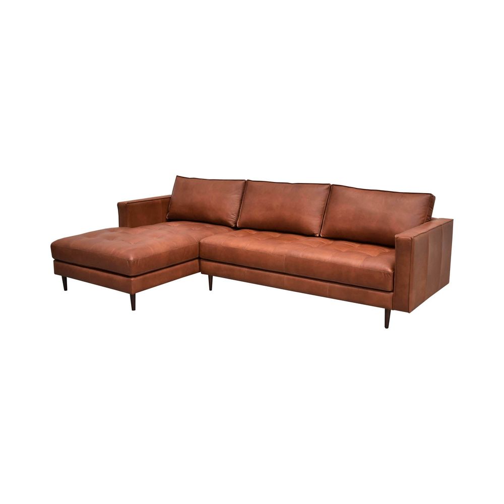 Harris Left Sectional - Cappuccino