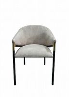 Celina Dining Chair Beige Velvet