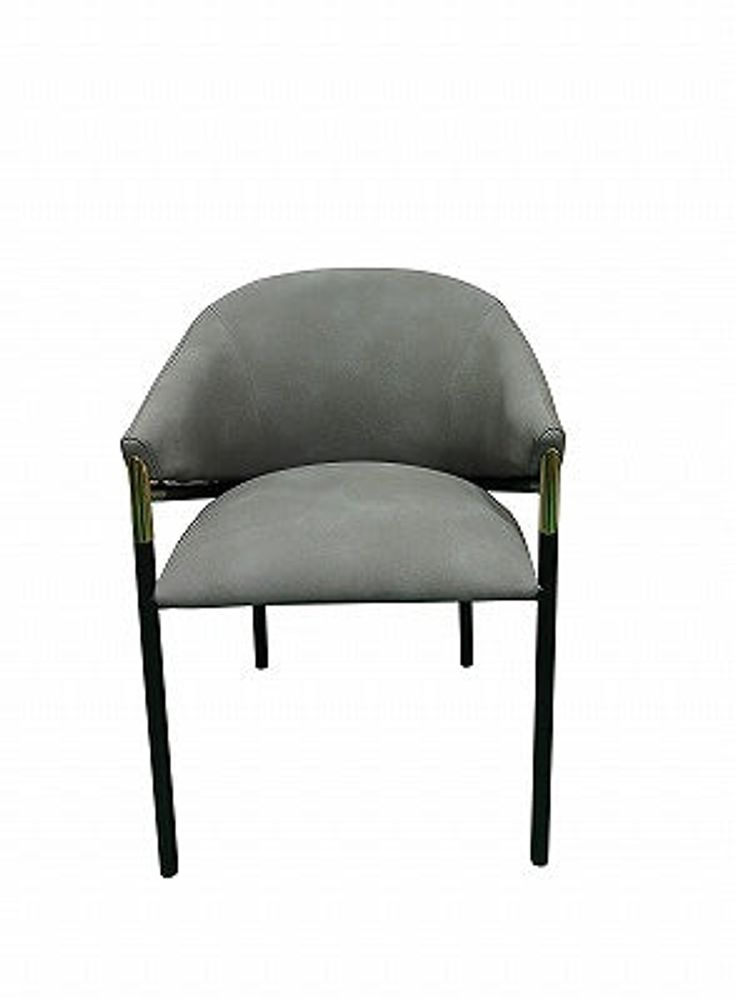 Celina Dining Chair Grey Faux Leather