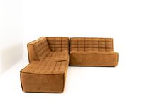 Scoop loveseat - Brown