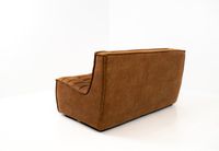 Scoop loveseat - Brown